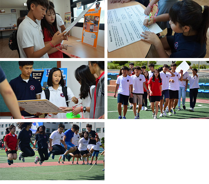 동문 College Fair 관련 사진